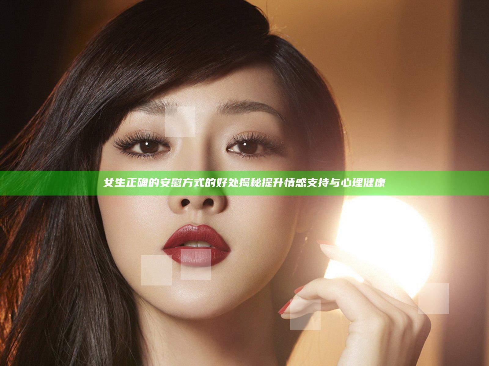 女生正确的安慰方式的好处揭秘提升情感支持与心理健康