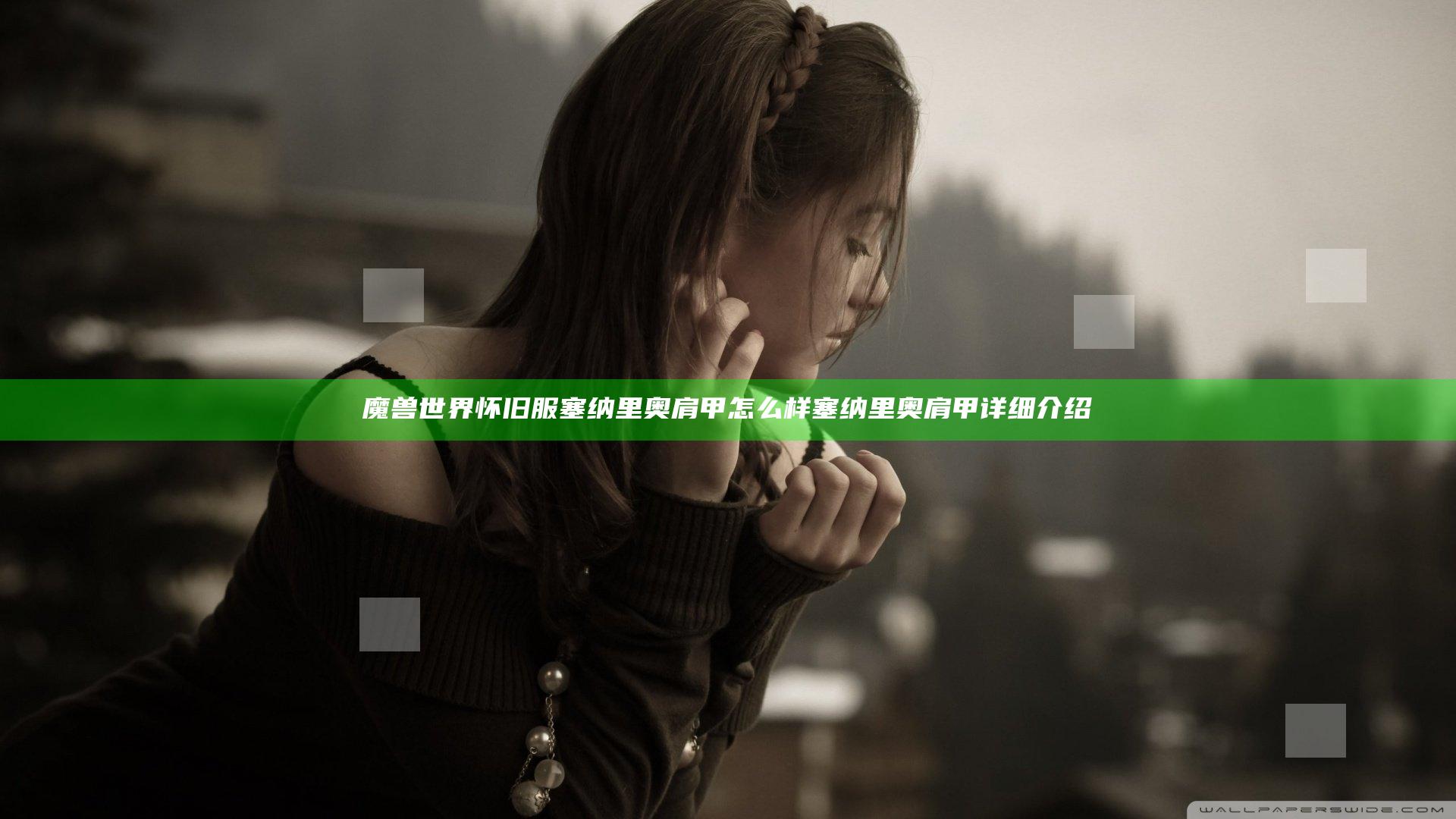 魔兽世界怀旧服塞纳里奥肩甲怎么样 塞纳里奥肩甲详细介绍